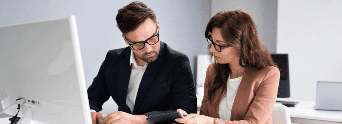 Pracujący księgowi